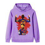 Lionel Messi Kids Football Hoodie - Barcelona