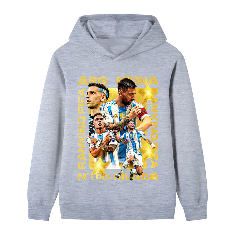 Lionel Messi Kids Football Hoodie - for Everyday