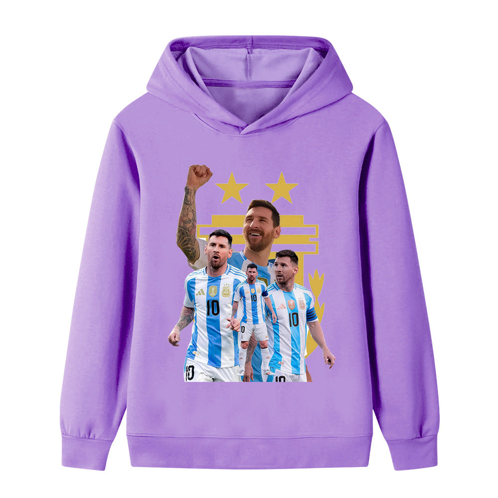 Messi Kids Football Hoodie - Cool Design