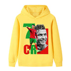 Cristiano Ronaldo Kids Football Hoodie - Portugal - Soft