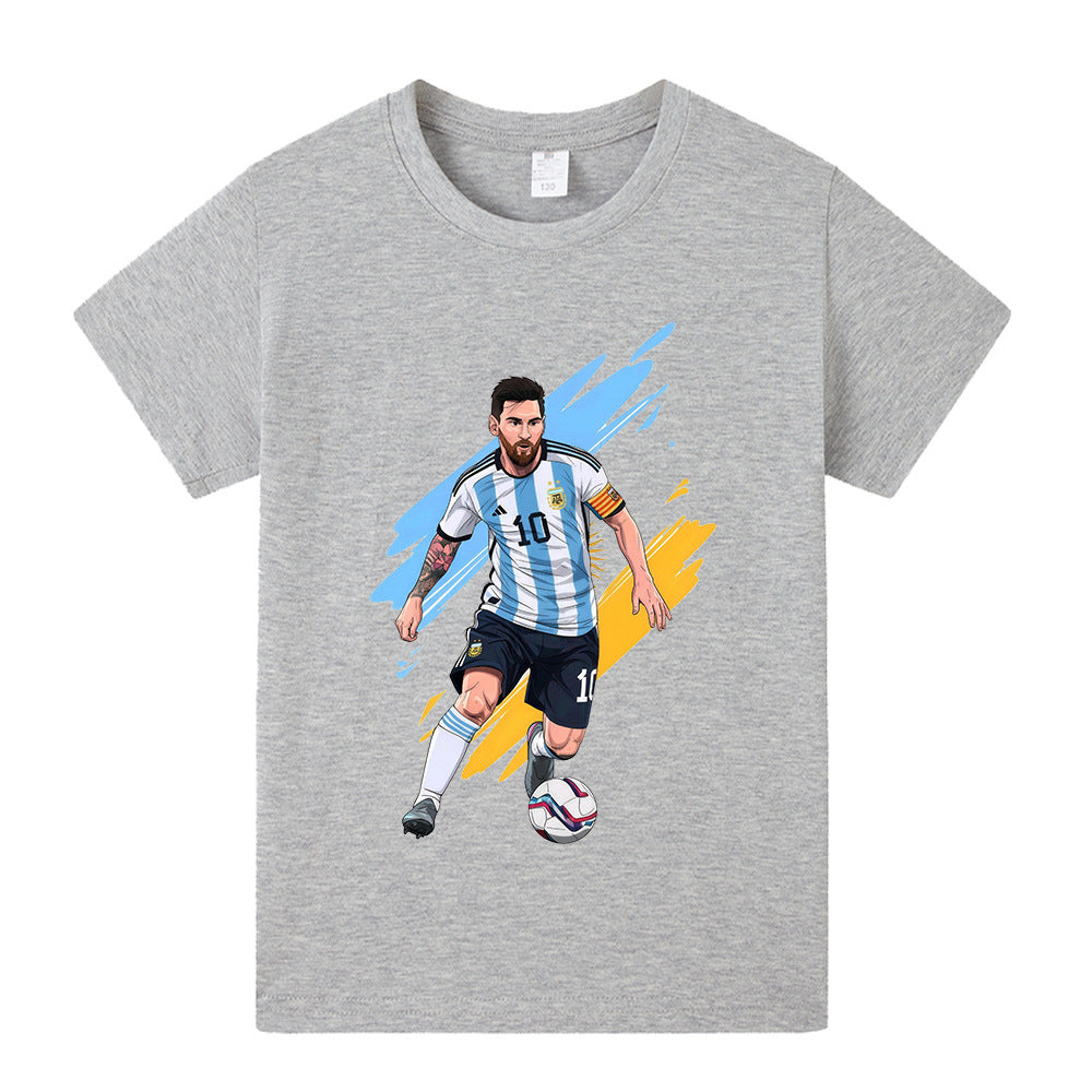 Lionel Messi Kids Football T-Shirt - Sporty
