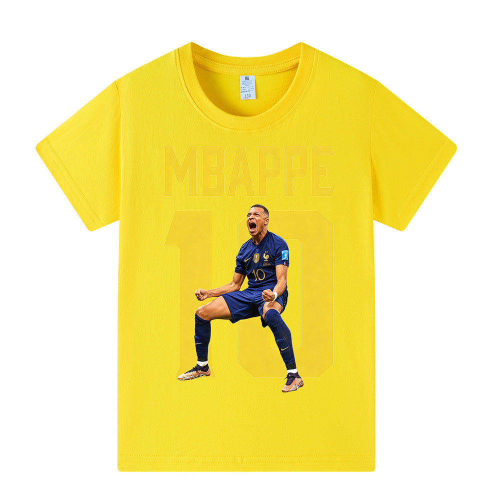 Mbappé Kids Football T-Shirt - Sporty