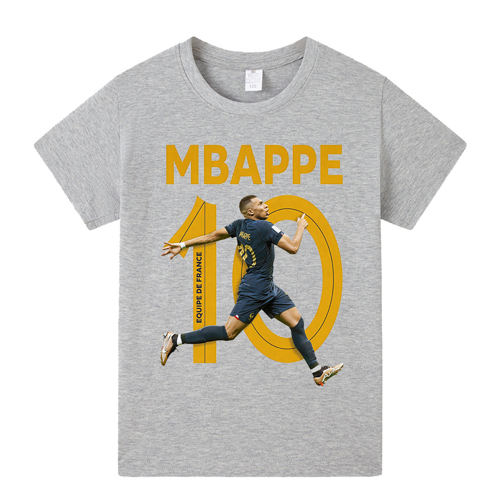 Mbappé Kids Football T-Shirt - Comfy