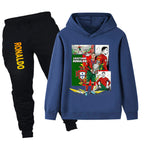 Cristiano Ronaldo Kids Football Tracksuit - Portugal - Soft