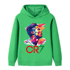 Cristiano Ronaldo Kids Football Hoodie - Soft
