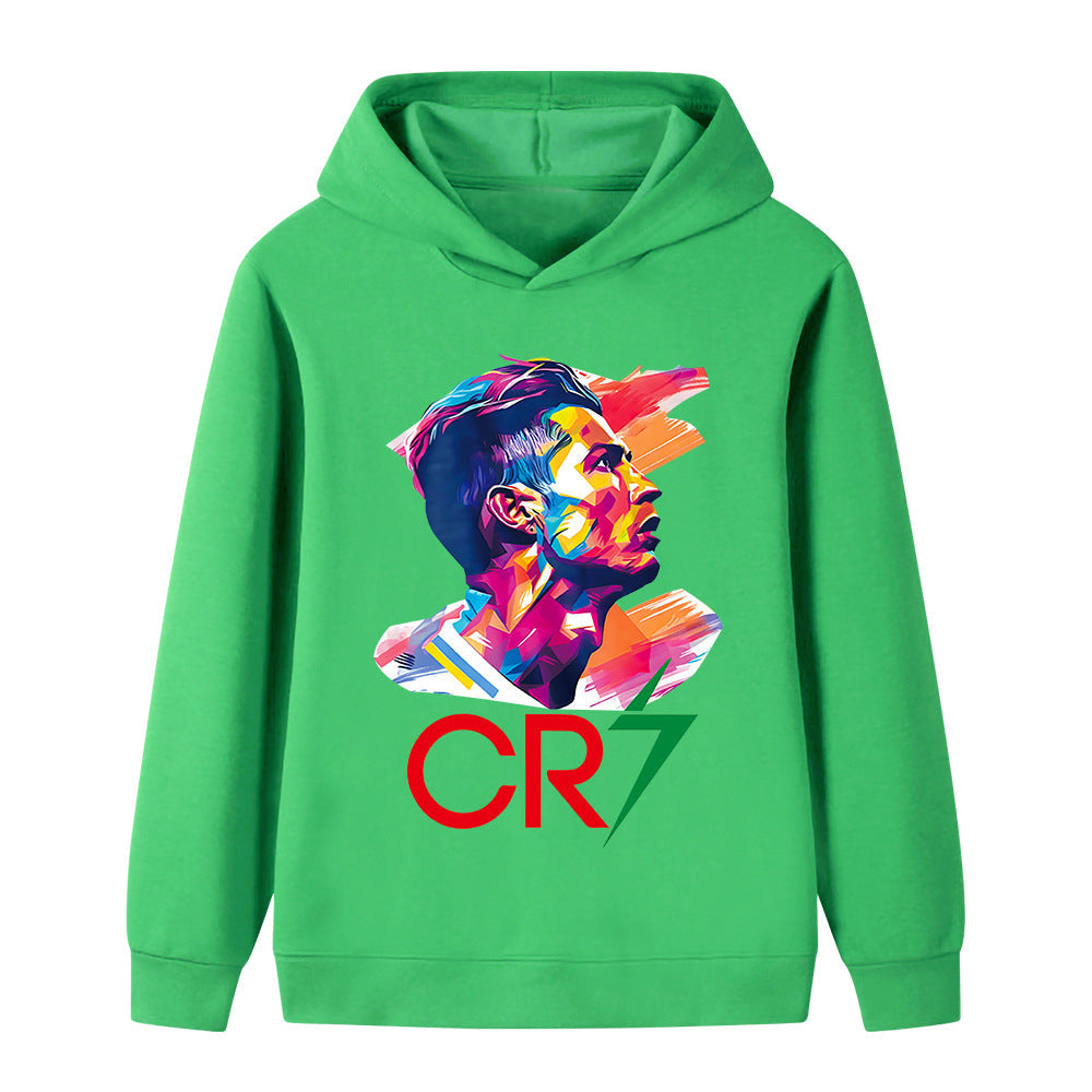 Cristiano Ronaldo Kids Football Hoodie - Soft