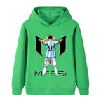 Lionel Messi Kids Football Hoodie - Cool Design