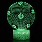 Football 3D Illusion LED Lamp - Night Light - Gift
