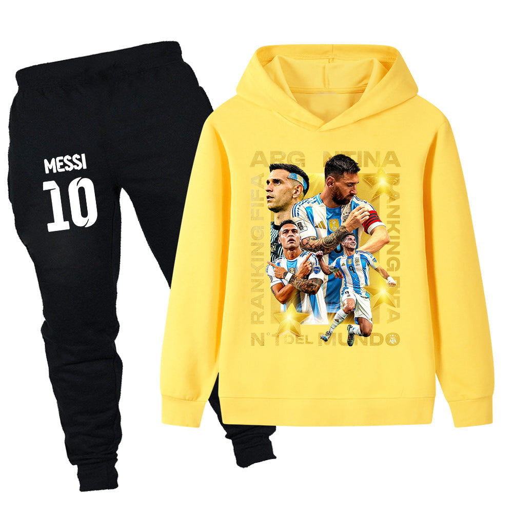 Lionel Messi Kids Football Tracksuit - Argentina - Soft