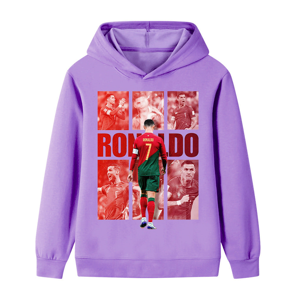 Ronaldo Kids Football Hoodie - Portugal - Sporty