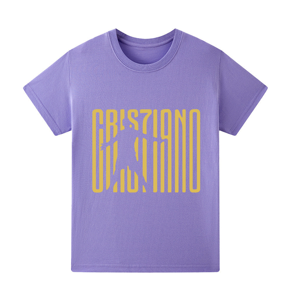 Ronaldo Kids Football T-Shirt - Comfy