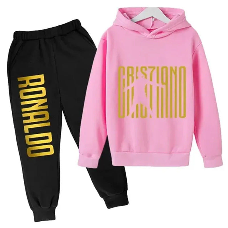 Cristiano Ronaldo Kids Football Tracksuit - Sporty