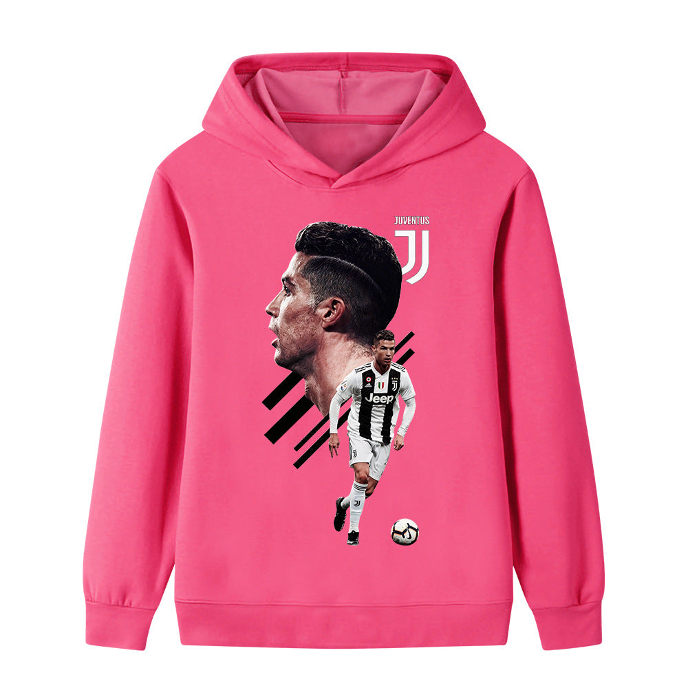 Ronaldo Kids Football Hoodie - Juventus - Sporty