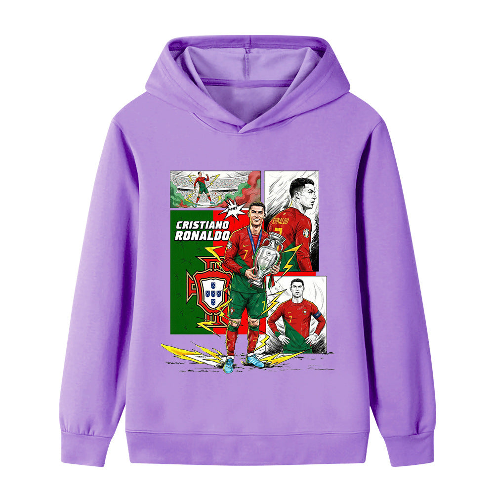 Cristiano Ronaldo Kids Football Hoodie - Portugal - Sporty