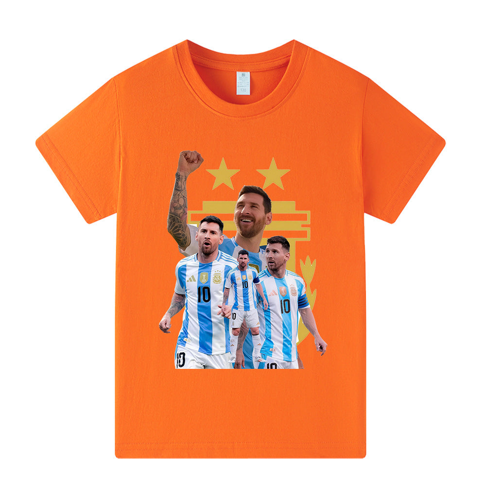 Messi Kids Football T-Shirt - Sporty