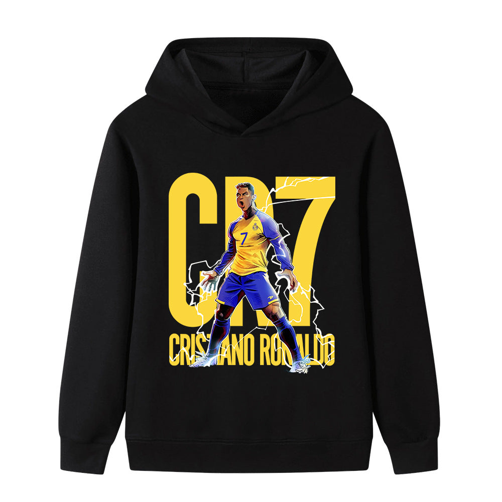 Ronaldo Kids Football Hoodie - Al Nassr