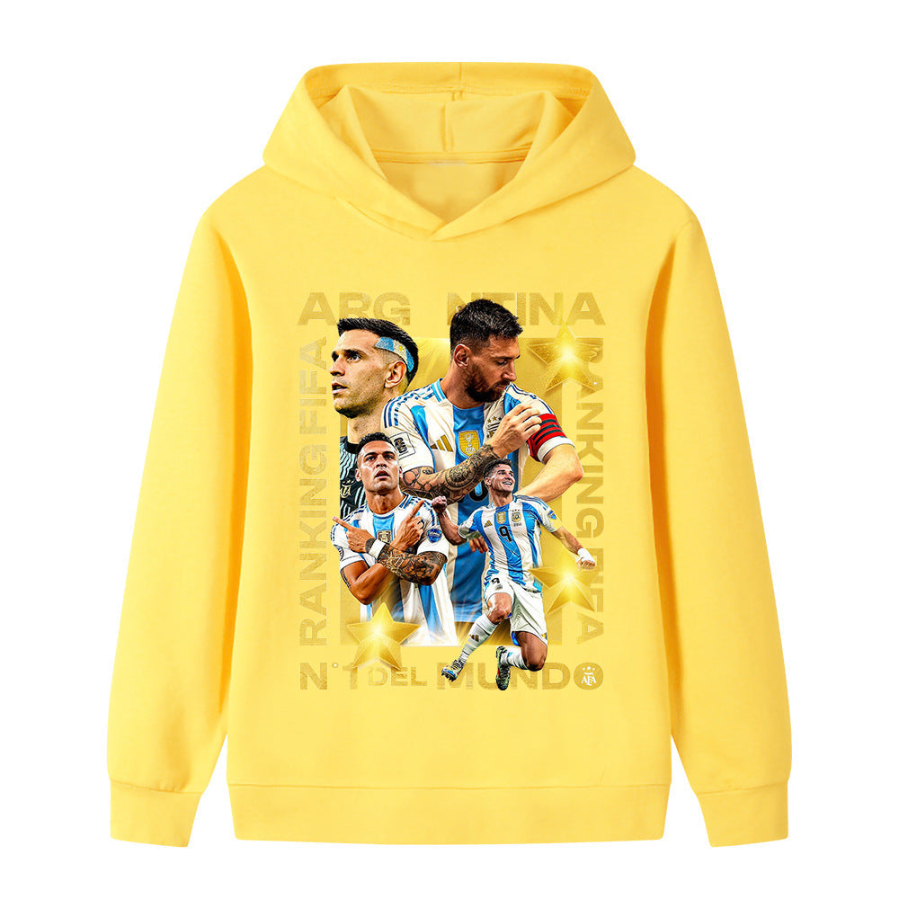Lionel Messi Kids Football Hoodie - for Everyday