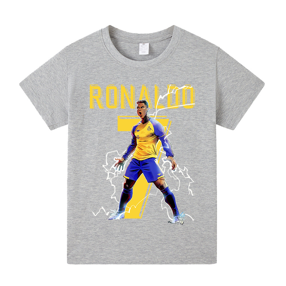 Ronaldo Kids Football T-Shirt - Al Nassr