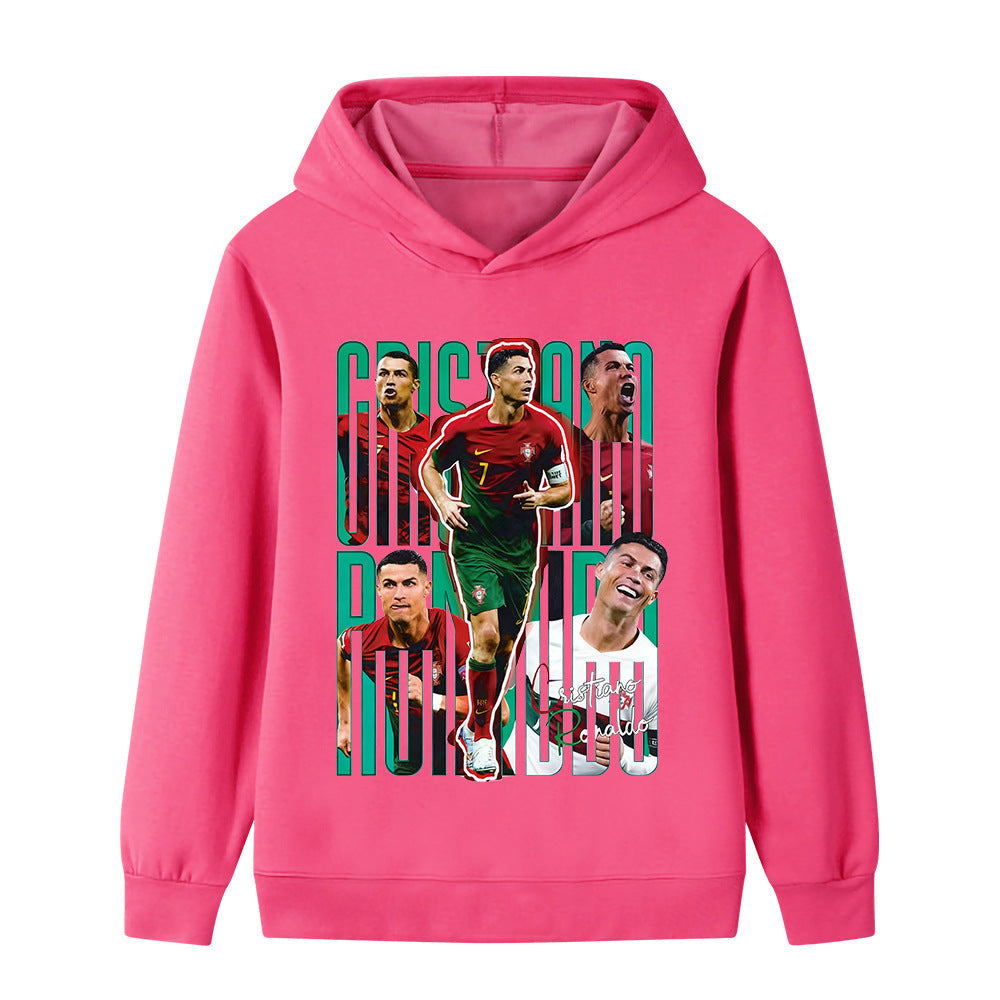 Ronaldo Kids Football Hoodie - Portugal - Soft