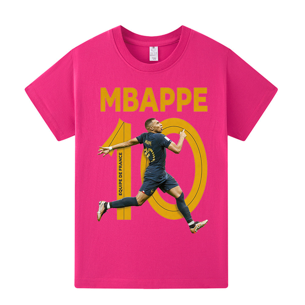 Mbappé Kids Football T-Shirt - Comfy