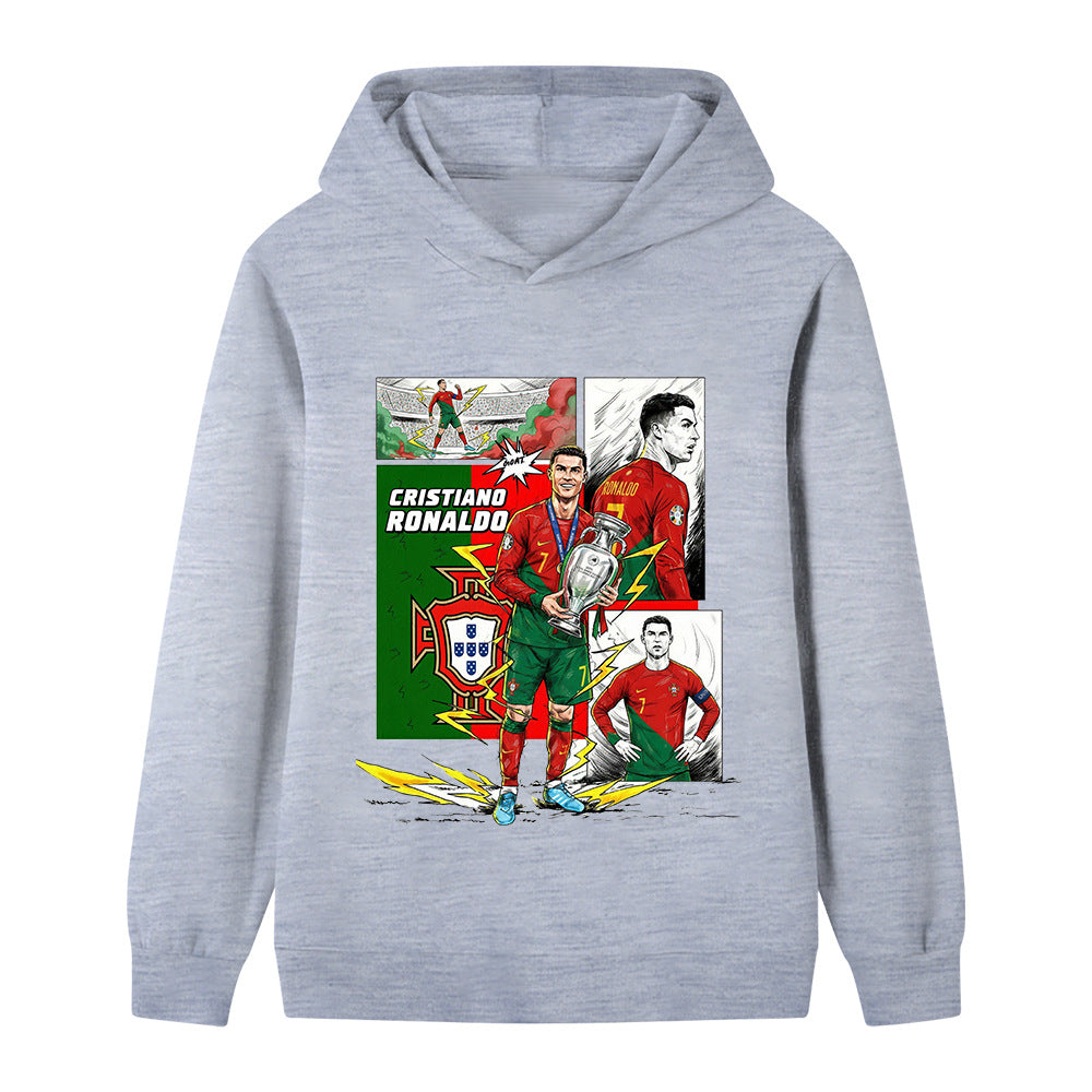 Cristiano Ronaldo Kids Football Hoodie - Portugal - Sporty
