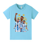 Messi Kids Football T-Shirt - Sporty