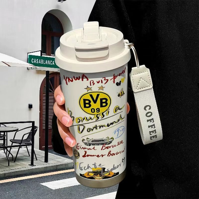 Insulated Water Bottle - Borussia Dortmund - Football