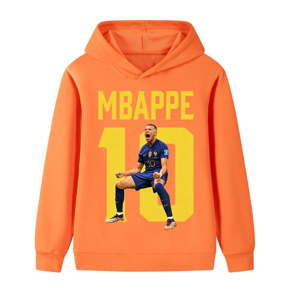 Mbappé Kids Football Hoodie - Soft