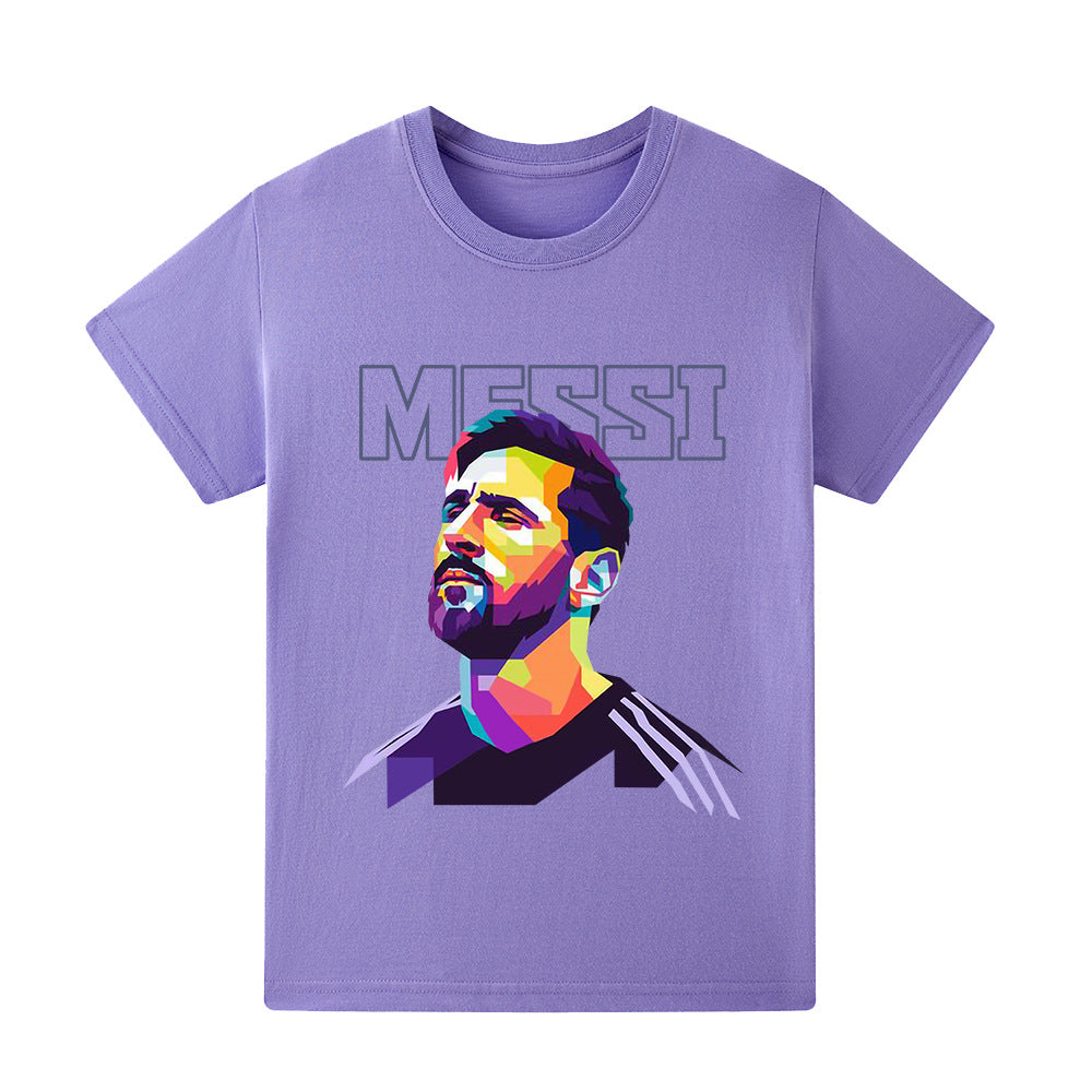 Messi Kids Football T-Shirt - Cool Design