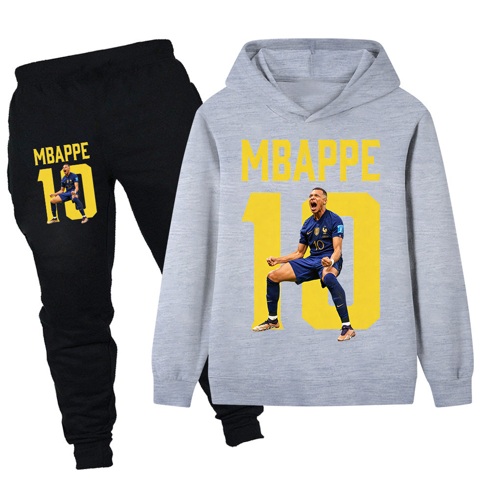 Kylian Mbappé Kids Football Tracksuit - Sporty