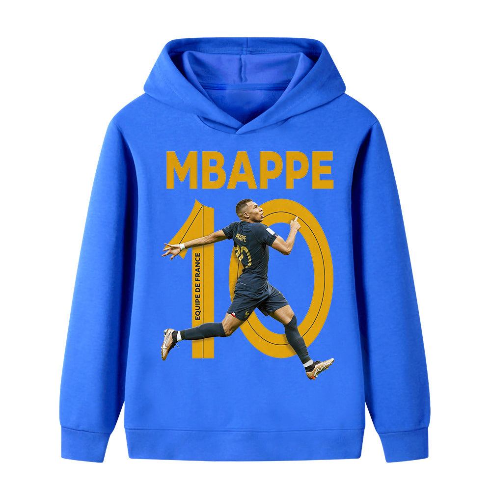 Kylian Mbappé Kids Football Hoodie - Sporty