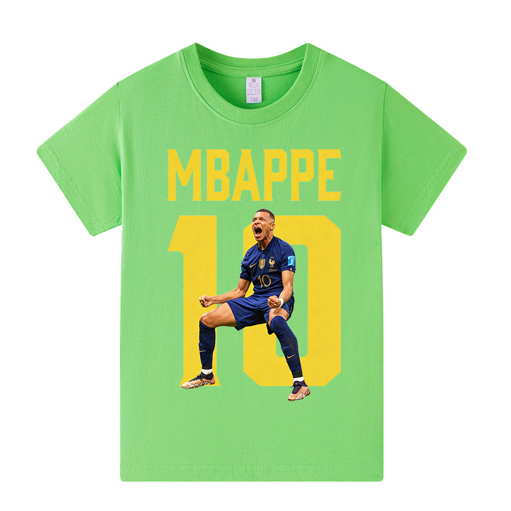 Mbappé Kids Football T-Shirt - Sporty