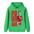 Cristiano Ronaldo Kids Football Hoodie - Manchester United - Sporty