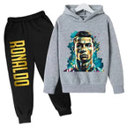 Cristiano Ronaldo Kids Football Tracksuit - Soft