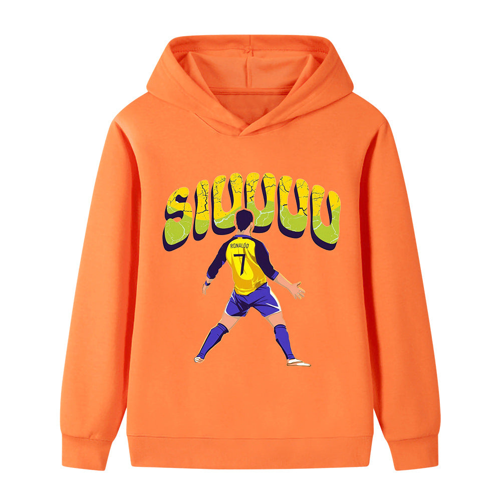 Cristiano Ronaldo Kids Football Hoodie - Cool Design