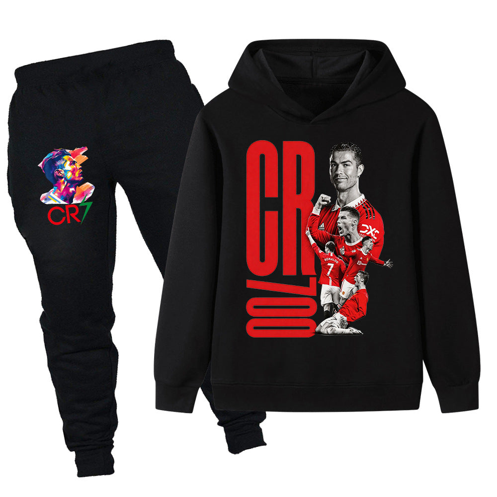 Cristiano Ronaldo Kids Football Tracksuit - Manchester United