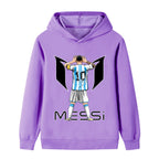 Lionel Messi Kids Football Hoodie - Cool Design