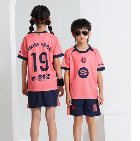Lamine Yamal Kids Football Kit - Shirt & Shorts
