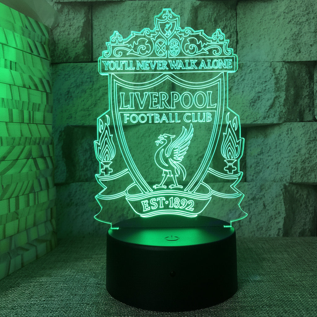 Football 3D Illusion LED Lamp - Night Light - Gift Mood Light