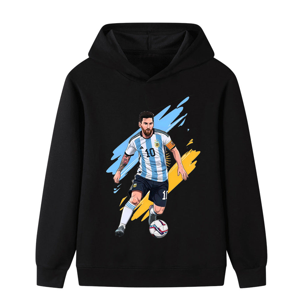 Lionel Messi Kids Football Hoodie - Soft