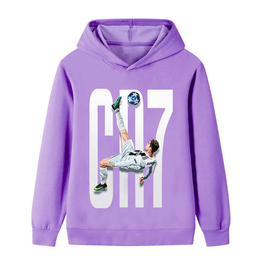 Ronaldo Kids Football Hoodie - Trendy