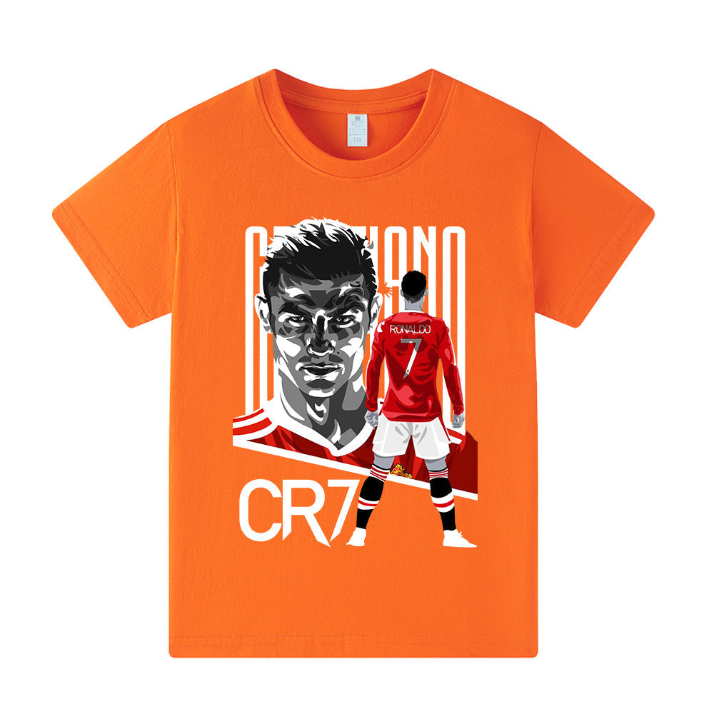 Cristiano Ronaldo Kids Football T-Shirt - Manchester United