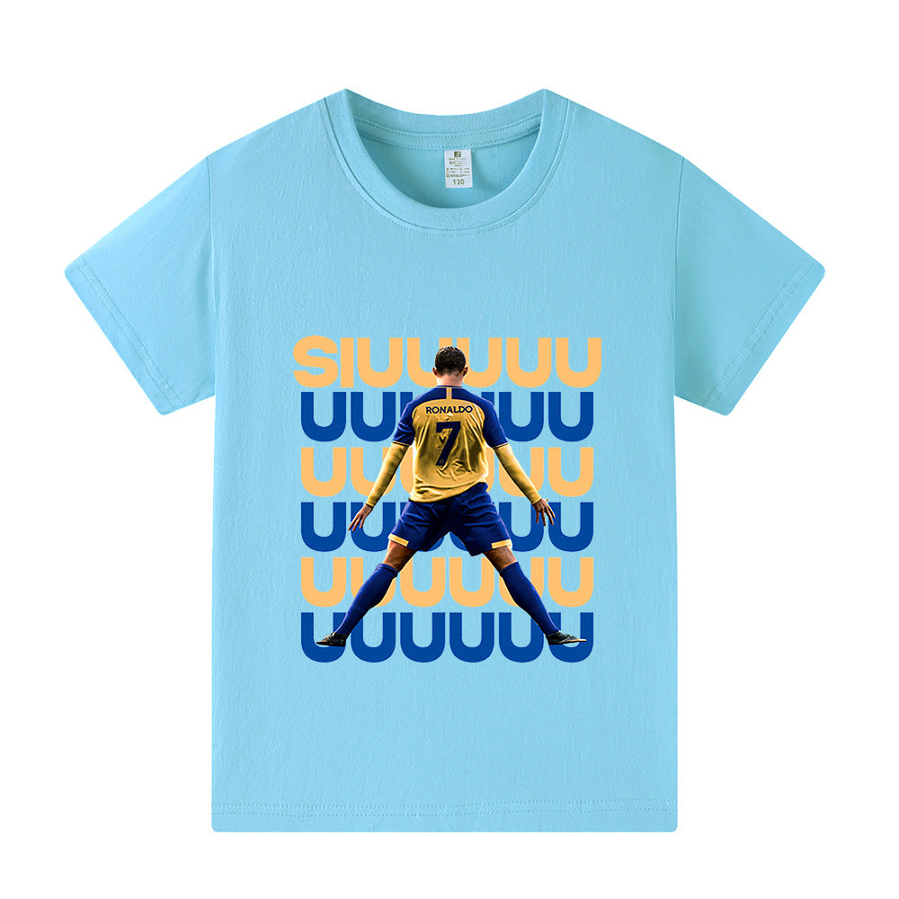 Ronaldo Kids Football T-Shirt - Sporty