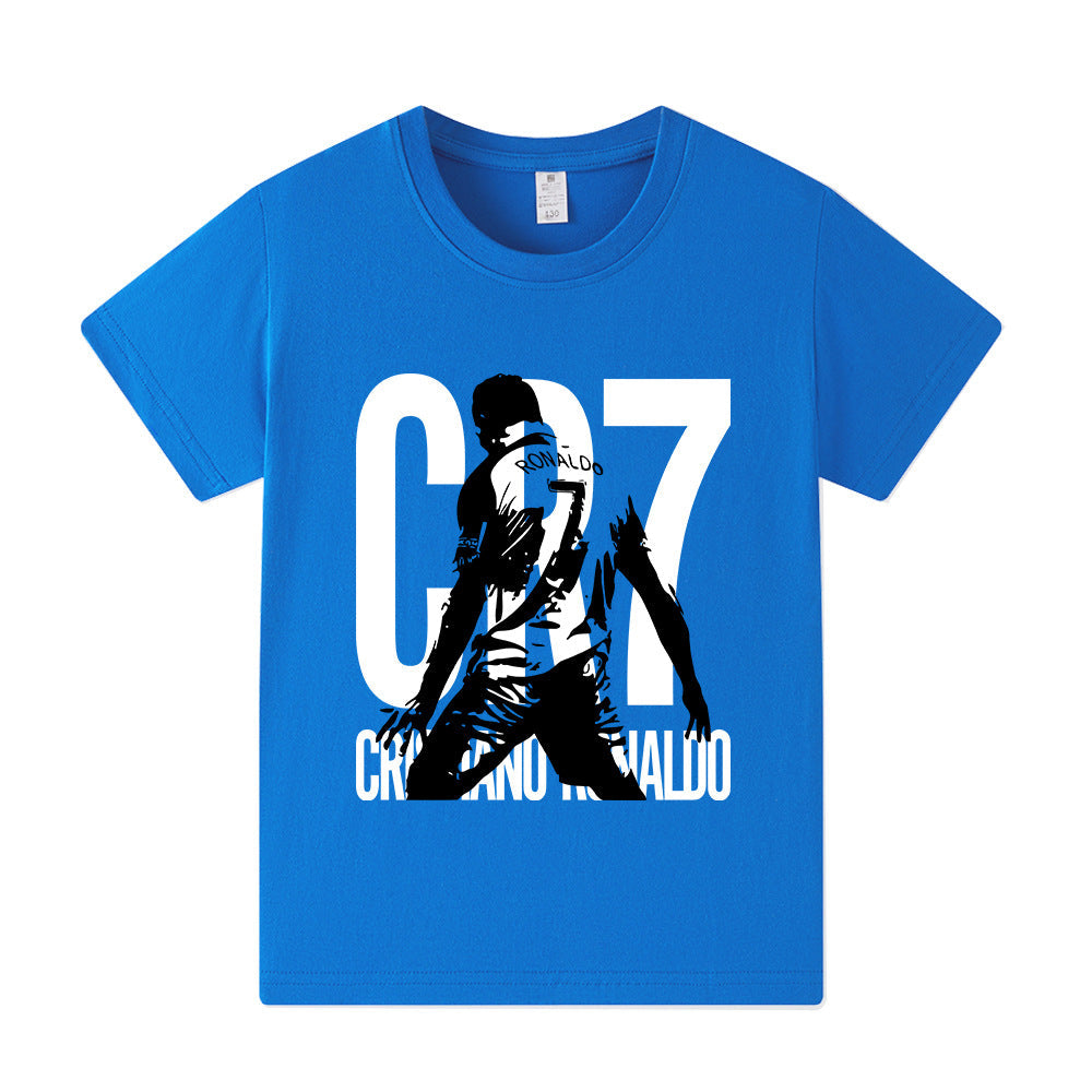 Cristiano Ronaldo Kids Football T-Shirt - Sporty