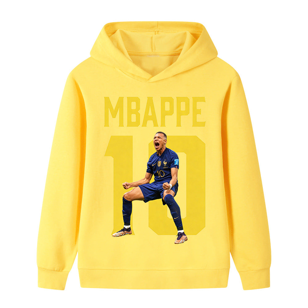 Mbappé Kids Football Hoodie - Soft