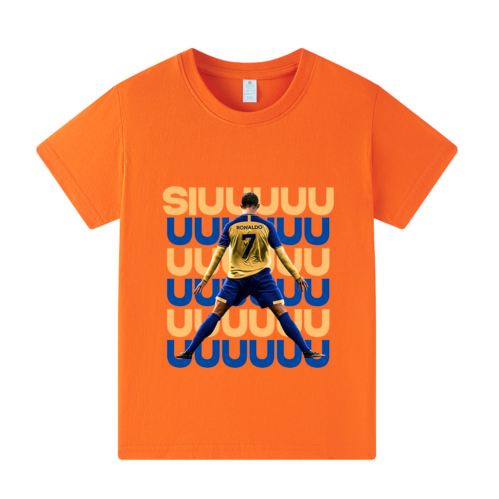 Ronaldo Kids Football T-Shirt - Sporty