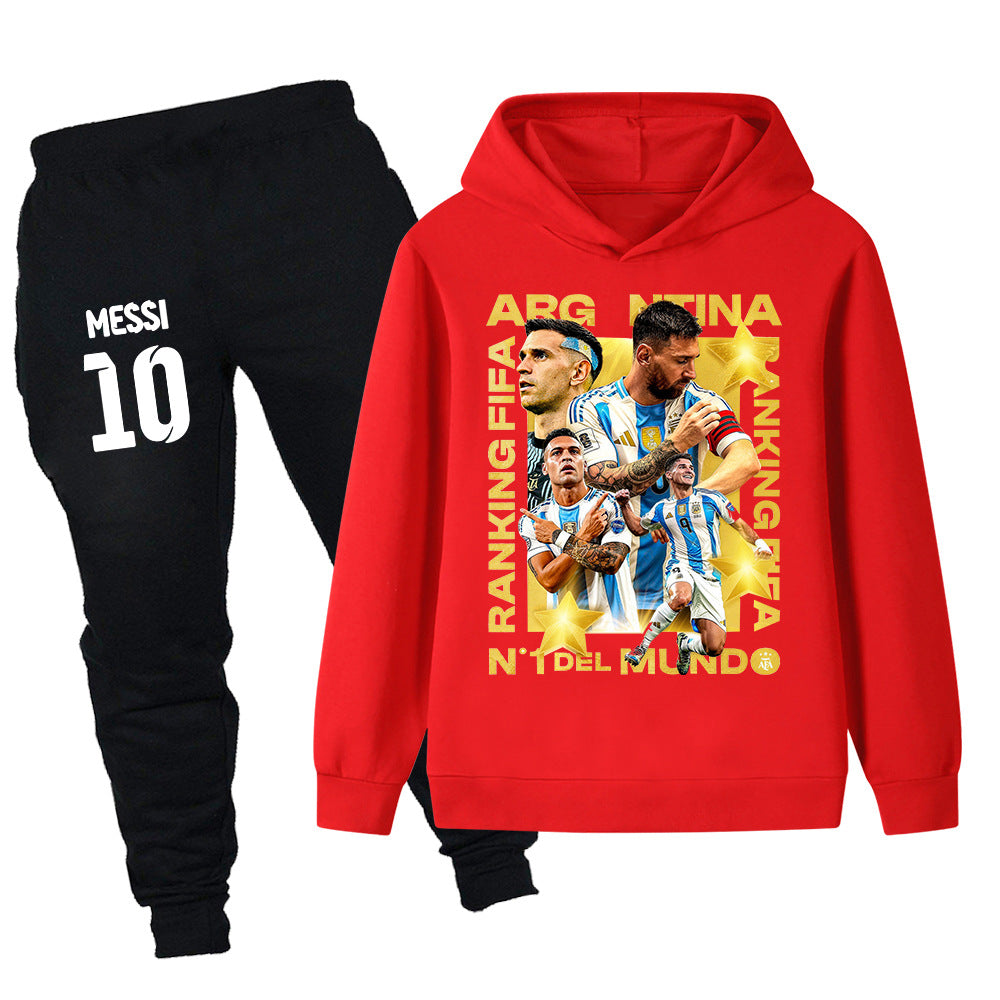Lionel Messi Kids Football Tracksuit - Argentina - Soft