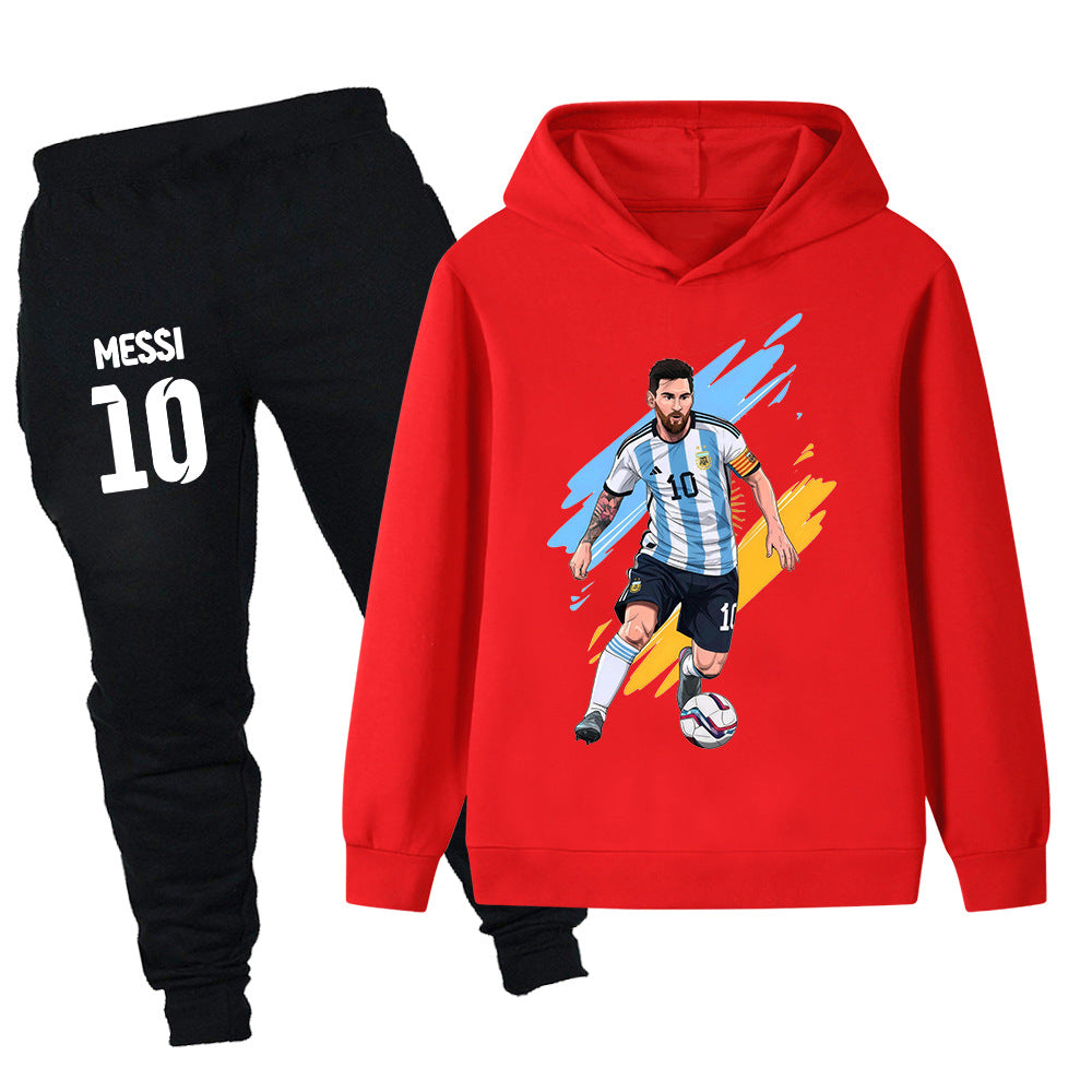 Lionel Messi Kids Football Tracksuit - Argentina - Sporty
