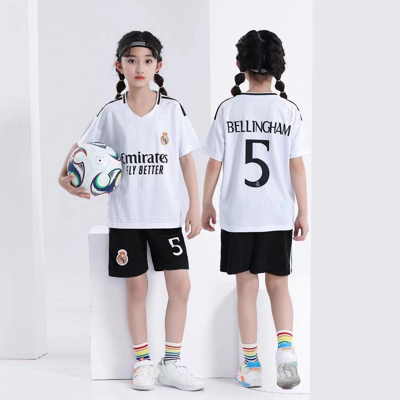 Bellingham Kids Football Kit - Real Madrid