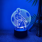 Ronaldo 3D Illusion LED Lamp - Night Light